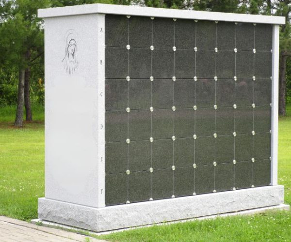 Gravure de plaque colombarium